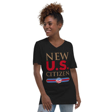 Load image into Gallery viewer, NEW US CITIZEN SUMMER  V-Neck T-Shirt
