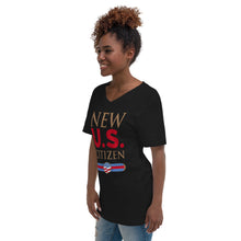 Load image into Gallery viewer, NEW US CITIZEN SUMMER  V-Neck T-Shirt
